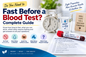 Read more about the article Do You Need to Fast Before a Blood Test? Complete Guide