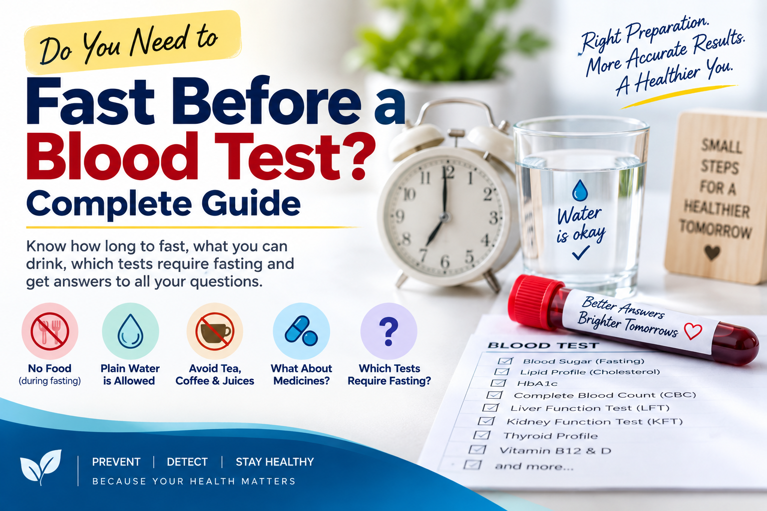 You are currently viewing Do You Need to Fast Before a Blood Test? Complete Guide