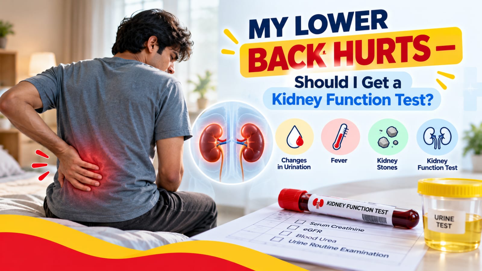 You are currently viewing My Lower Back Hurts Should I Get a Kidney Function Test?