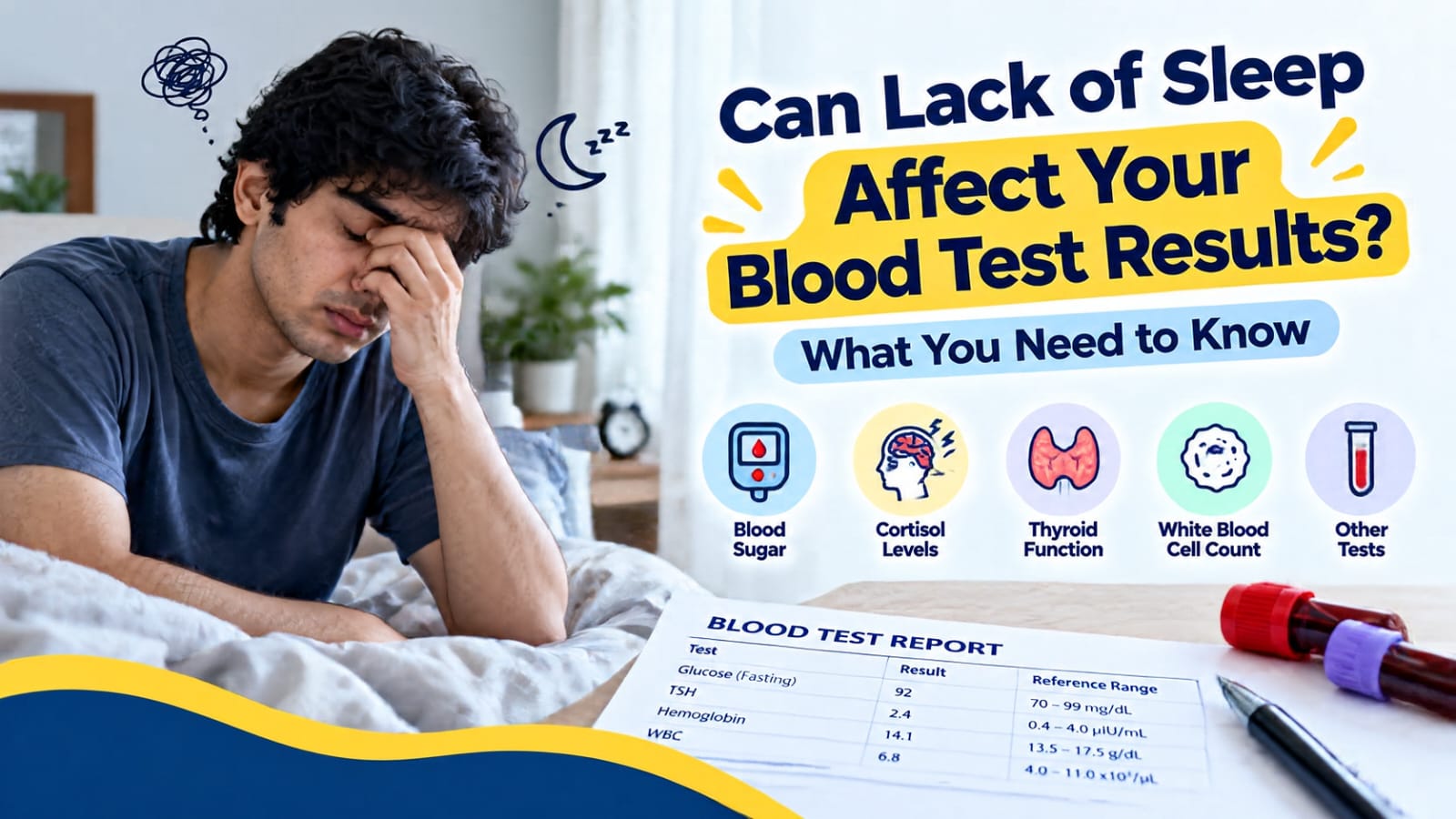 You are currently viewing Can Lack of Sleep Affect Your Blood Test Results?