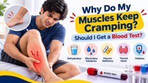 Read more about the article Why Do My Muscles Keep Cramping? Should I Get a Blood Test?